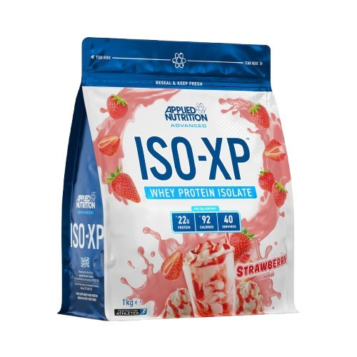 Applied Nutrition ISO-XP Izolat Białka Serwatkowego Truskawkowy Na Wsparcie Mięśni 1000g