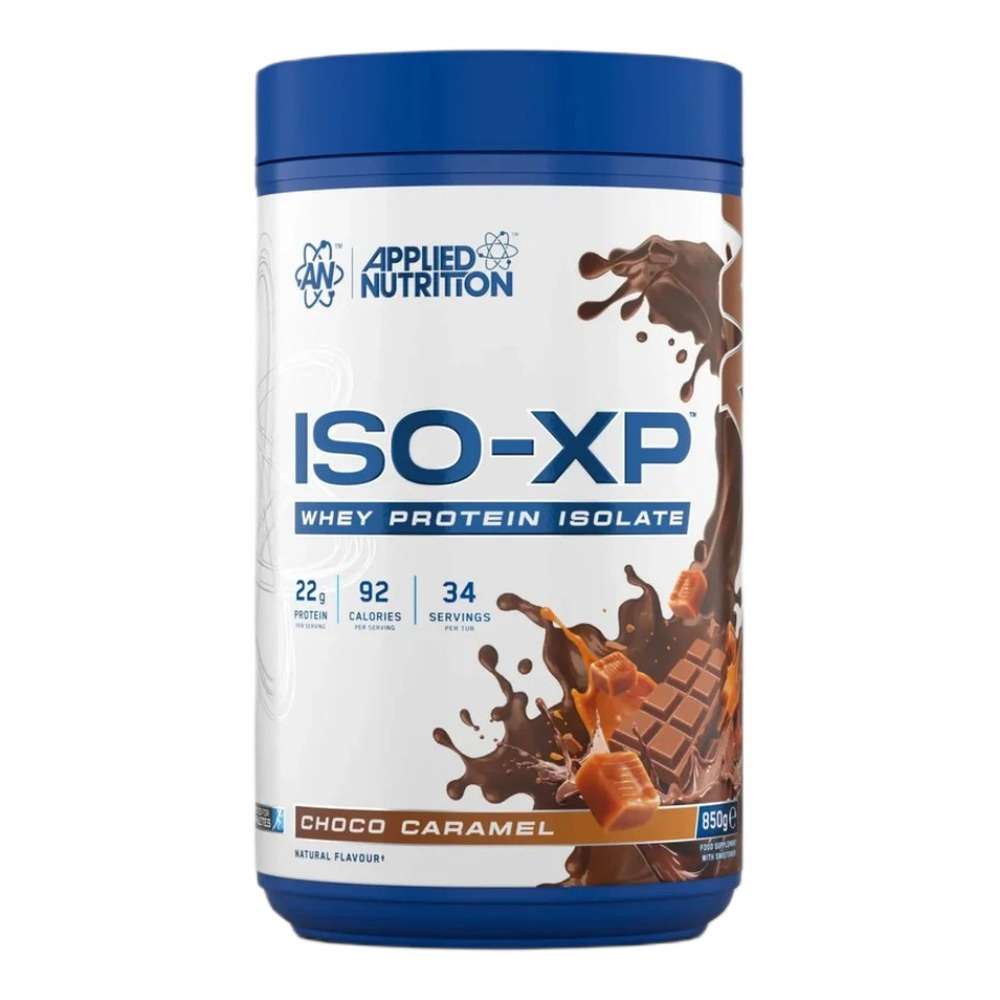 Applied Nutrition ISO-XP izolat białka serwatkowego Czekolada-Karmel 850g