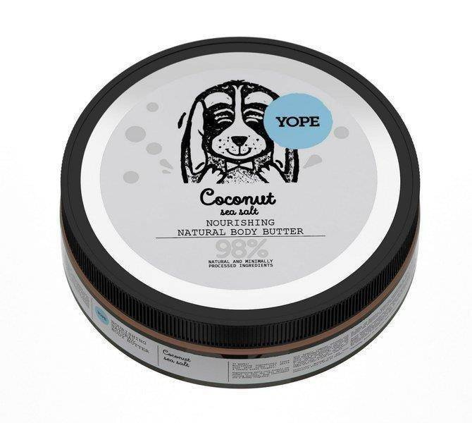Yope Coconut and Sea Salt Nourishing Natural Body Butter 200ml