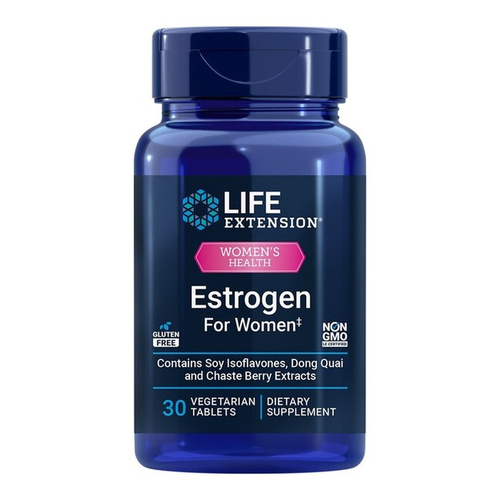 Life Extension Estrogen For Women Support for Women During Menopause 30 Vegetarian Tabs