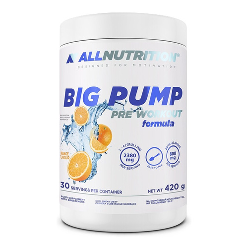 Allnutrition Big Pump Formuła Przedtreningowa Orange 420g
