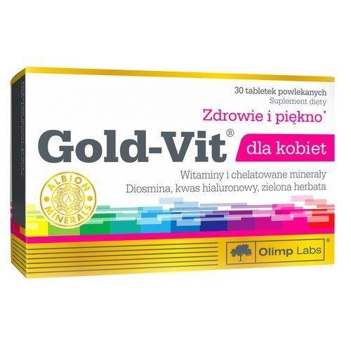 Gold - Vit dla kobiet 30 tabletek