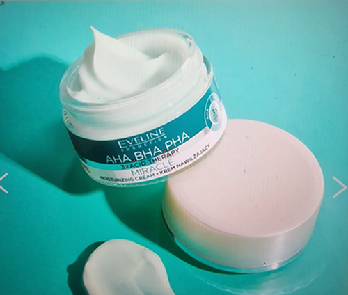 Eveline 3 X Acid Therapy AHA BHA PHA Miracle Nawilżający Krem na Dzień i na Noc 50ml