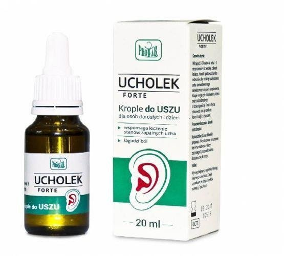 Ucholek Forte krople do uszu 20ml