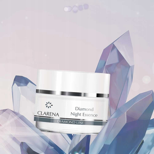 Clarena Diamond Meteorite Line Night Essence Luxury Concentrated Cream for Mature Skin 50ml