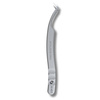 Staleks Pro Expert 45 Type 2 Eyelash Tweezers L-Shaped 40° Fiber Tips 1pc