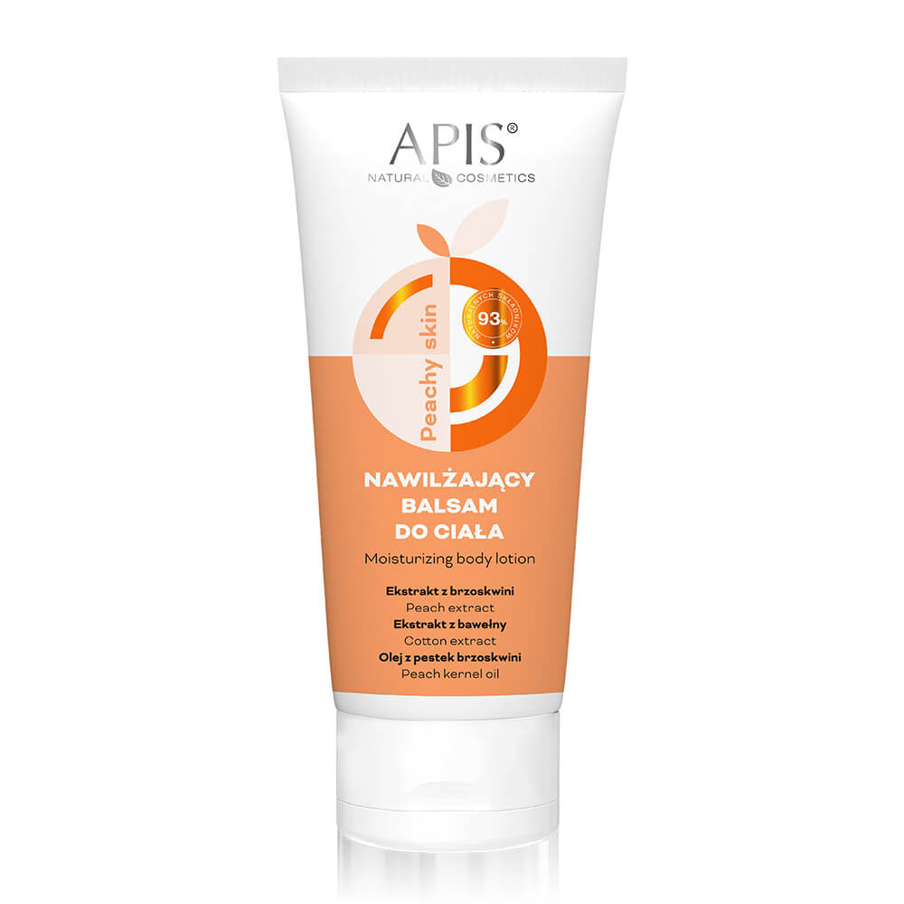 Apis Peachy Skin Nawilżający Balsam do Ciała dla Skóry Suchej 200ml