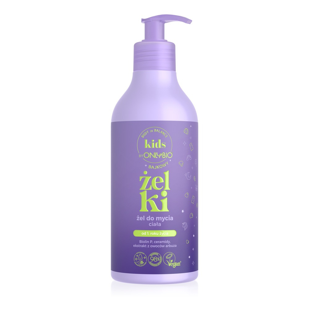 OnlyBio Body in Balance Kids Żelki Shower Gel 400ml