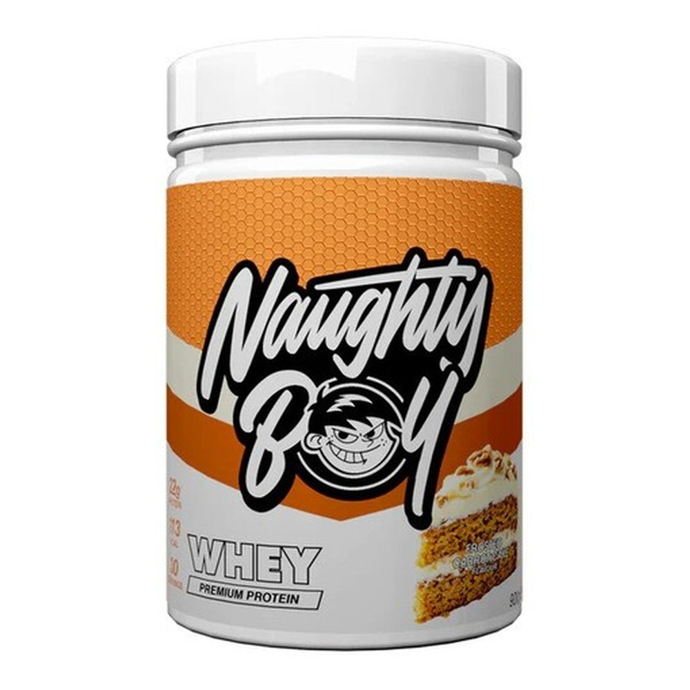 Naughty Boy Advanced Whey Frosted Carrot Cake Whey Protein For Muscle Growth 900g