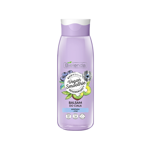 Bielenda Vegan Smoothie Regenerating Body Lotion Blueberry and Kiwi 400ml