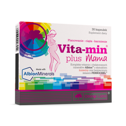 Olimp Vita- Min Plus Mama Kompleks Witamin i Minerałów 30 Tabletek