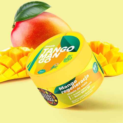 Tutti Frutti Regenerating Body Butter Mango and Lemongrass Nutri Shot E+F 200ml