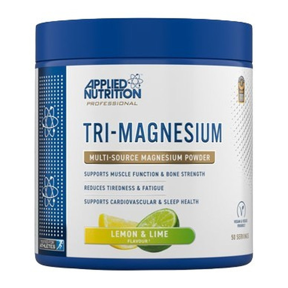 Applied Nutrition Tri-Magnesium Magnez w proszku, Cytryna i limonka 200g