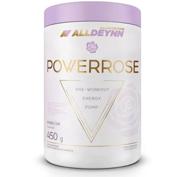 AllDeynn Powerrose Bubble Gum Formuła dla Kobiet Siła i Energia 450g