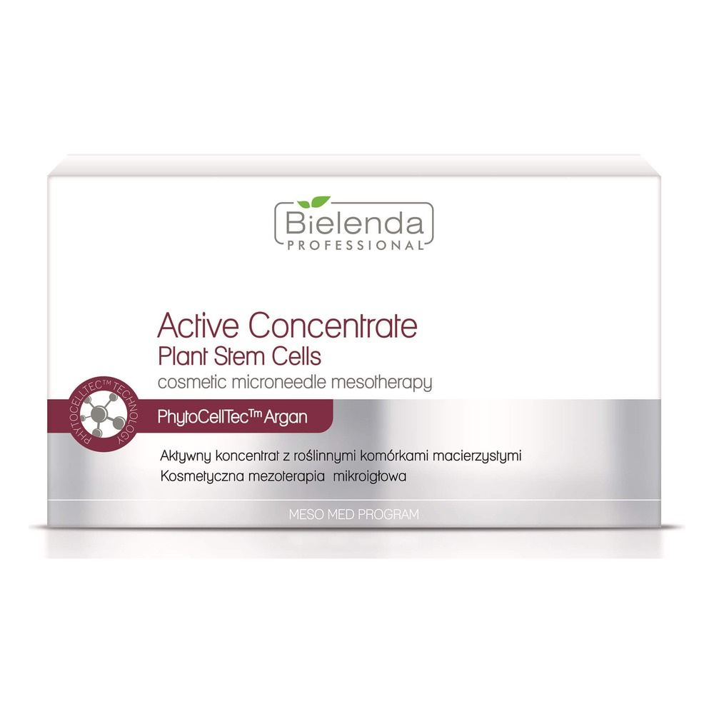 Bielenda Professional Meso Med Active Program Concentrate with Plant Stem Cells for Dry and Dehydrated Skin 10x3ml