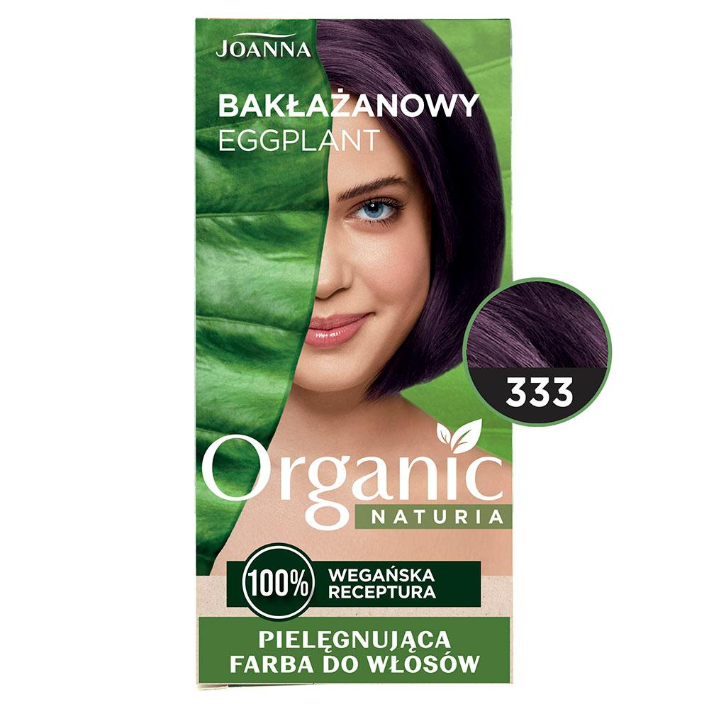 Joanna Organic Vegan Hair Dye No. 333 Eggplant 1 Piece