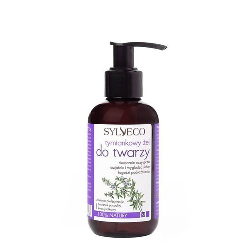 Sylveco Thyme Face Gel Cleansing and Soothes Irritations 150ml