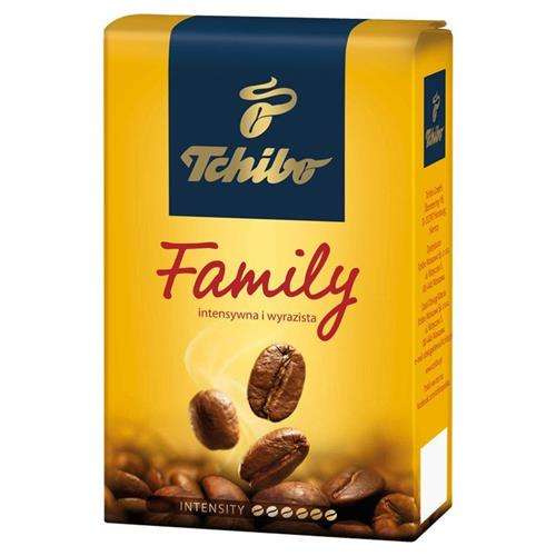 Tchibo Family Intensywna i Wyrazista Kawa Palona Mielona o Bogatym Aromacie 500g