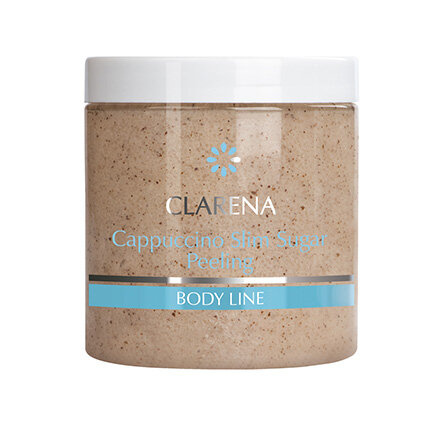 Clarena Body Line Cappuccino Slim Sugar Peeling Anticellulite 250ml