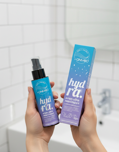 OnlyBio Hair in Balance Hydra Ultranawilżające Serum z Efektem Nabłyszczenia dla Włosów Suchych 100ml