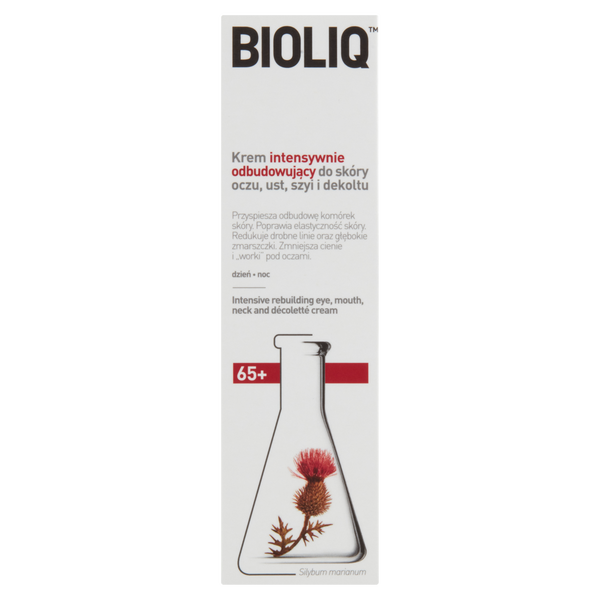 Bioliq 65+ Intensively Regenerating Cream for Skin Eyes Lips Neck and Décolletage 30ml
