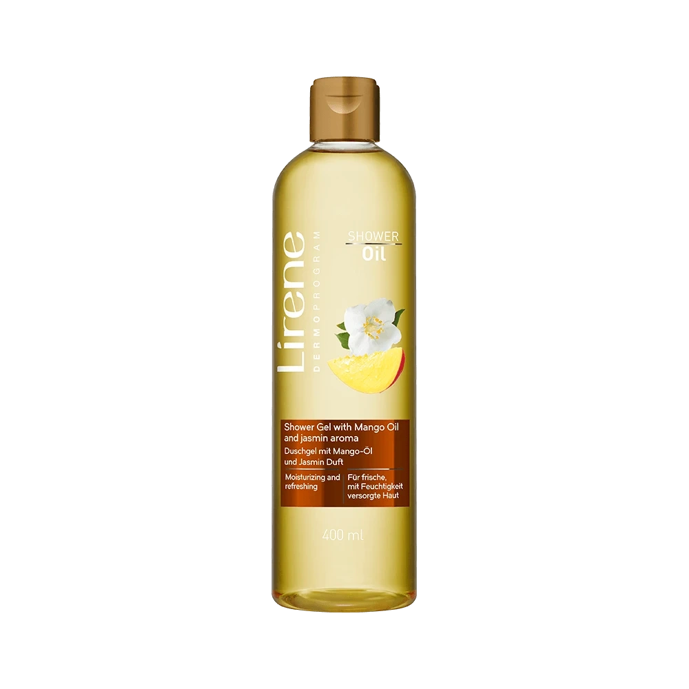 Lirene Deeply Moisturizing Shower Gel Mango Oil with a Note of Jasmine 400ml