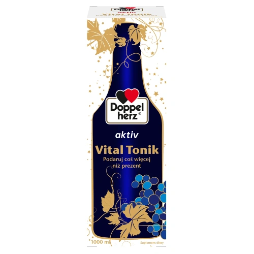 Doppelherz Aktiv Vital Tonik Płynny Wspierający Serce i Odporność 1000ml