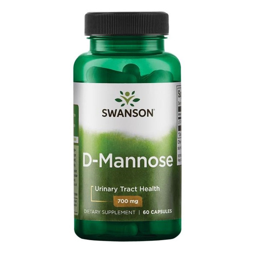 Swanson D-Mannose 700mg 60 Capsules