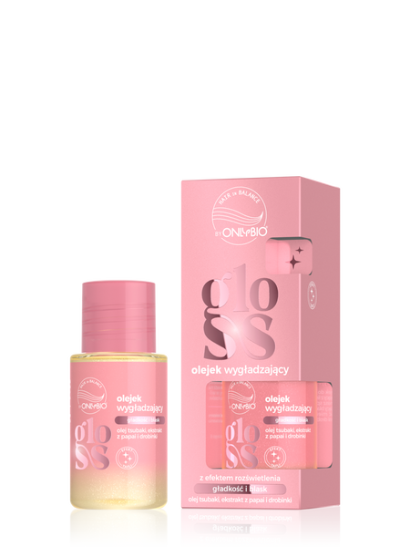 OnlyBio Hair in Balance Gloss Olejek Wygładzający z Efektem Rozświetlenia 20ml