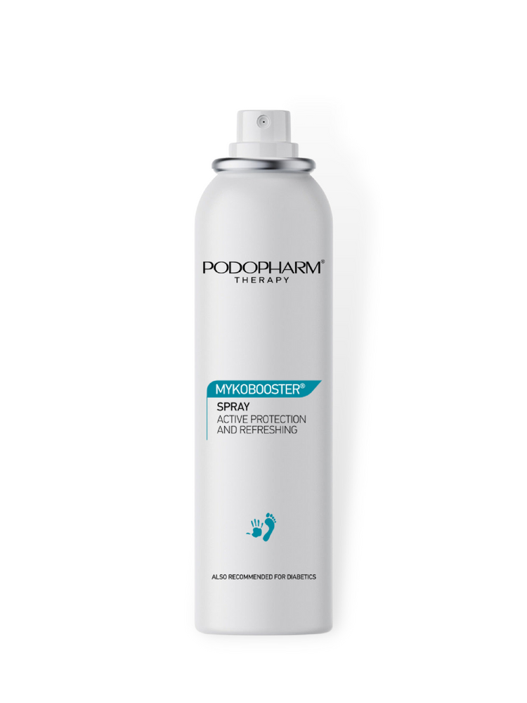 Podopharm Therapy Mycobooster Pelęgnująco-Higienizujący Spray i do Stóp i Dłoni 125ml
