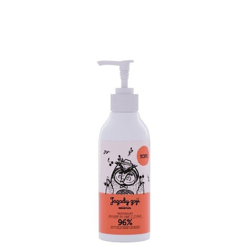 YOPE Hand and Body Lotion, Goji Berries and Cherry, 300ml