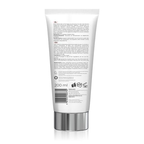 Apis Watermelon Refreshment Watermelon Body Mousse with Mango and Vitamin E 200ml