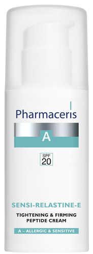 Pharmaceris A Sensi Relastine E Peptide Tensing Firming Cream SPF20 for Allergic and Sensitive Skin 50ml