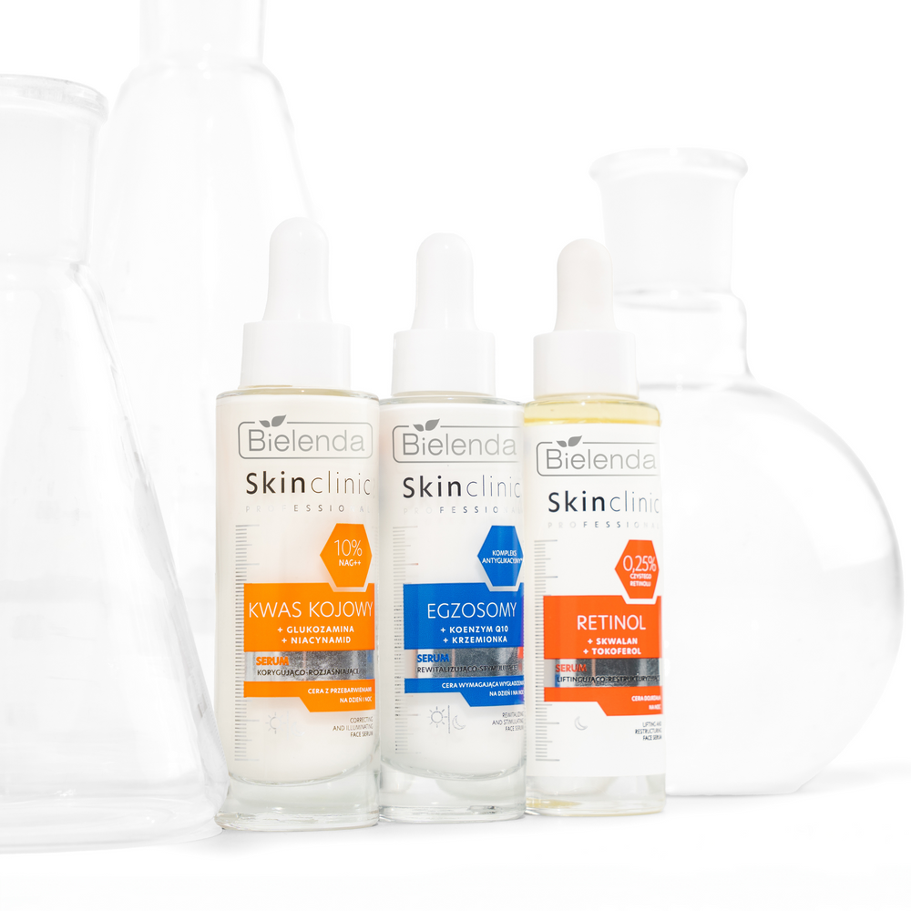 Bielenda Skin Clinic Professional Kojic Acid Correcting and Brightening Serum Reducing Discoloration for Day and Night 30ml