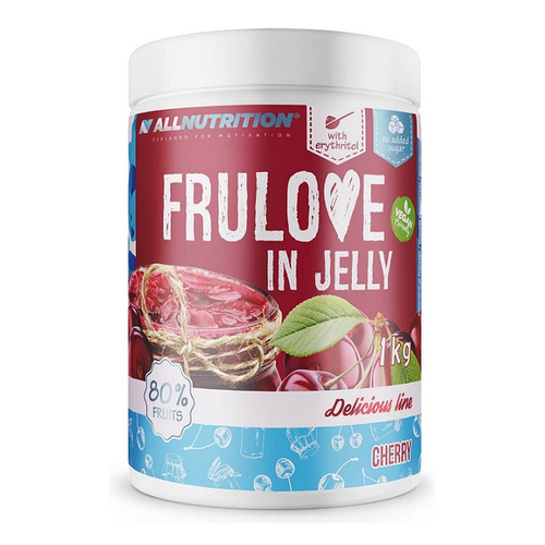 Allnutrition Frulove in Jelly Wiśnia Bezcukrowy Deser Owocowy 1000g