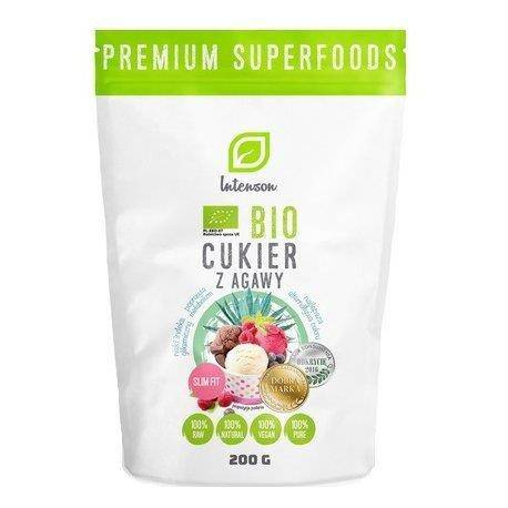 Intenson Bio Vegański Cukier z Agawy 200g