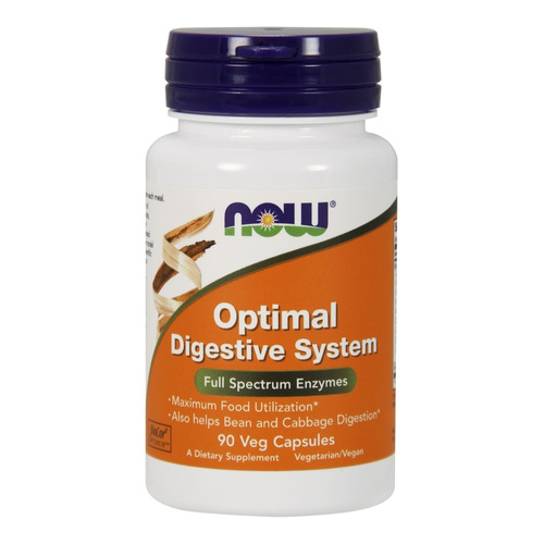 Now Foods Optimal Digestive System Wspomaga System Trawienny 90 Kapsułek