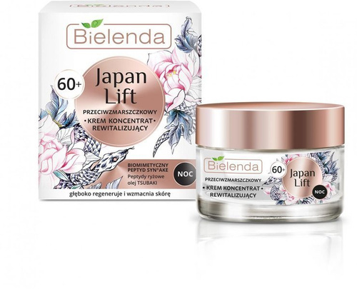 BIELENDA JAPAN LIFT Revitalizing anti-wrinkle Cream concentrate 60+, NIGHT 50ml