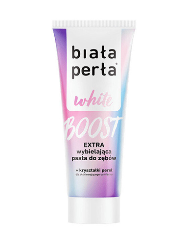 Biała Perła White Boost Wybielająca Pasta do Zębów 75ml