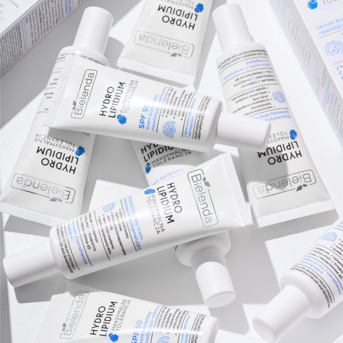 Bielenda Hydro Lipidium Maksymalna Tolerancja Wysokolipidowy Krem Barierowy Silnie Regenerujący 50ml