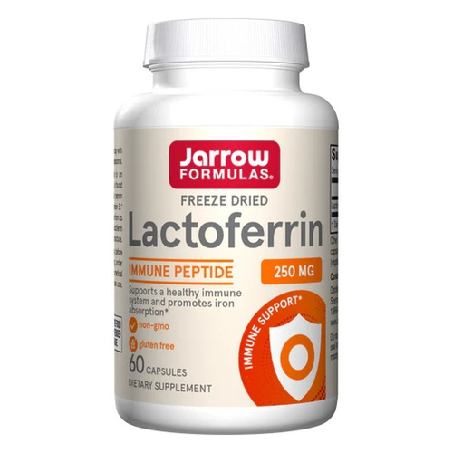 Jarrow Formulas Laktoferyna 250mg Na Wsparcie Odporności i Wchłanianie Żelaza 60 Kapsułek