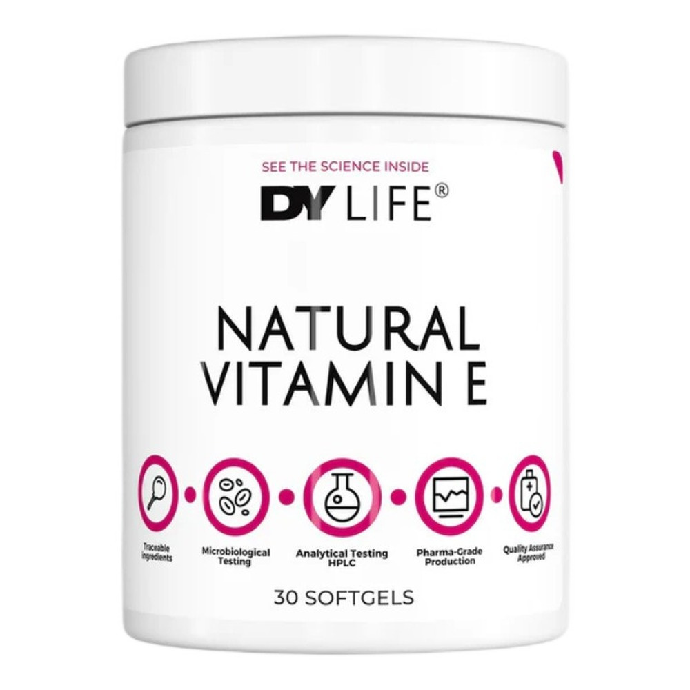 Dorian Yates DY LIFE Natural Vitamin E 30 Softgels