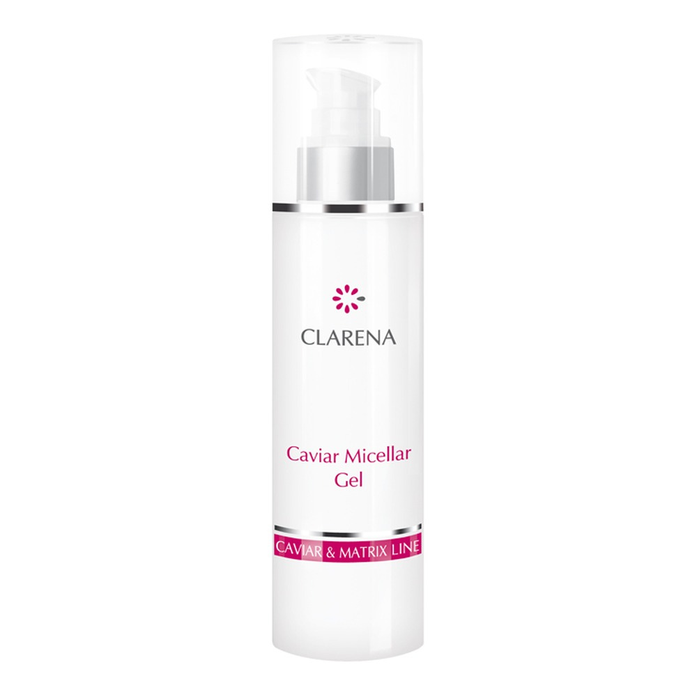 Clarena Caviar & Matrix Line  Kawiorowy Żel Micelarny do Pielęgnacji dla Cery Dojrzałej 200ml