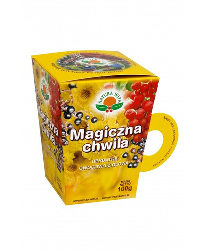 Natura Wita Owocowo- Ziołowa Herbata Magiczna Chwila 100g Best Before 31.08.26