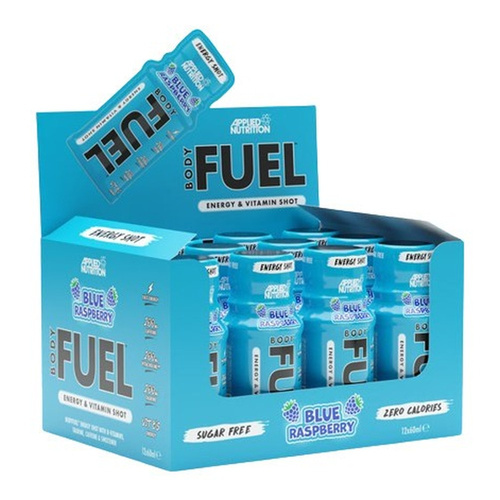 Applied Nutrition Bodyfuel Energy Shots, Blue Raspberry 12 x 60ml