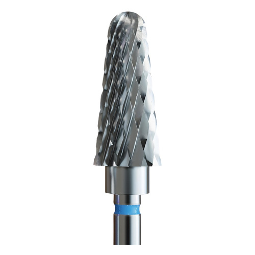 IQ Nails Tungsten Carbide Nail Drill Bit Cone Shaped Standard Crosscut 6mm for Manicures and Pedicures 201.190.060 1 Piece