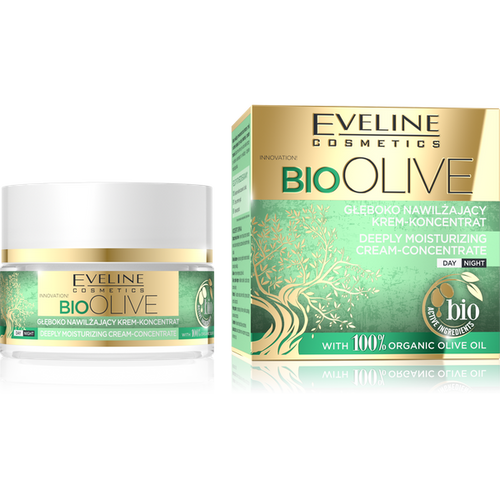 Eveline Bio Olive Deeply Moisturizing Cream Concentrate for Day and Night 50ml