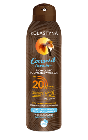 KOLASTYNA SUN Protection Coconut Paradise Dry Tanning Oil Spf 20 150ml