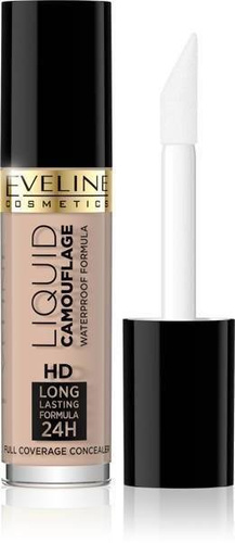 Eveline Liquid Camouflage 24 HD Lasting Face Concealer 01 A Light Beige 5ml