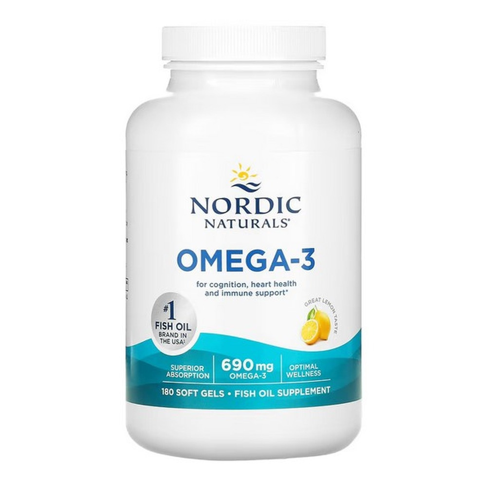 Omega-3, 690mg Lemon (EAN 768990891199) - 180 softgels